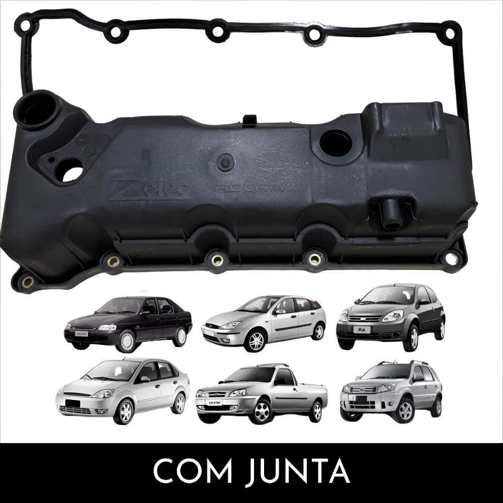 Tampa Comando Válvulas Zetec Rocam Ford Ka Fiesta + Junta