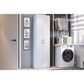 Armário Multiuso Lavanderia PH 1711 c/ 2 Portas Branco - Herval