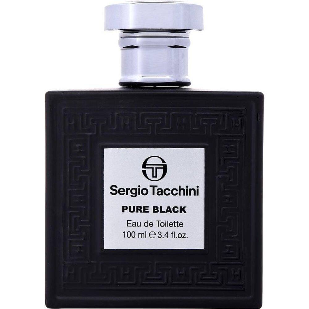 Perfume Masculino Sergio Tacchini Pure Black Edt Spray 100 Ml (Sem Caixa)