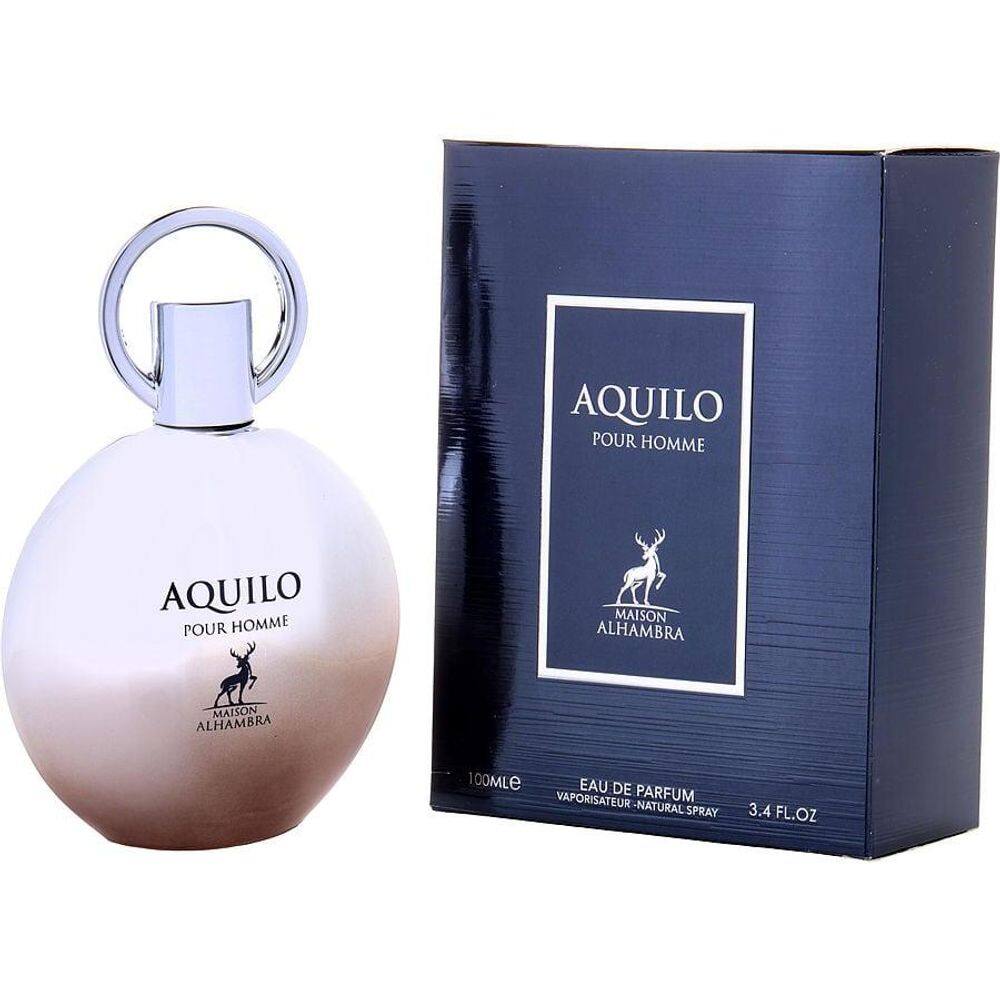 Perfume Masculino Maison Alhambra Aquilio Pour Homme Eau De Parfum Spray 100 Ml