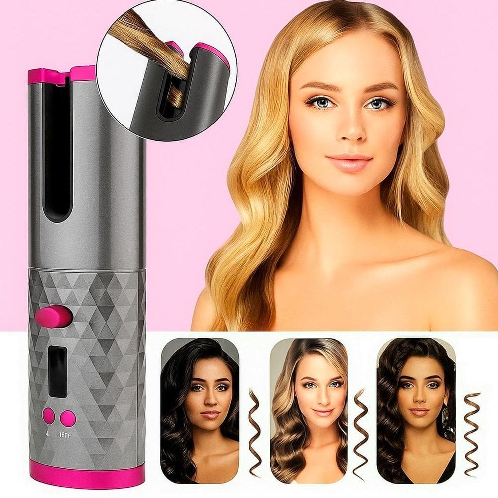 Modelador De Cachos Espiral Profissional Bivolt