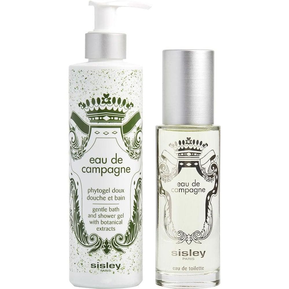 Perfume Unisex Sisley Eau De Campagne Edt Spray 100 Ml & Gel Banho 250