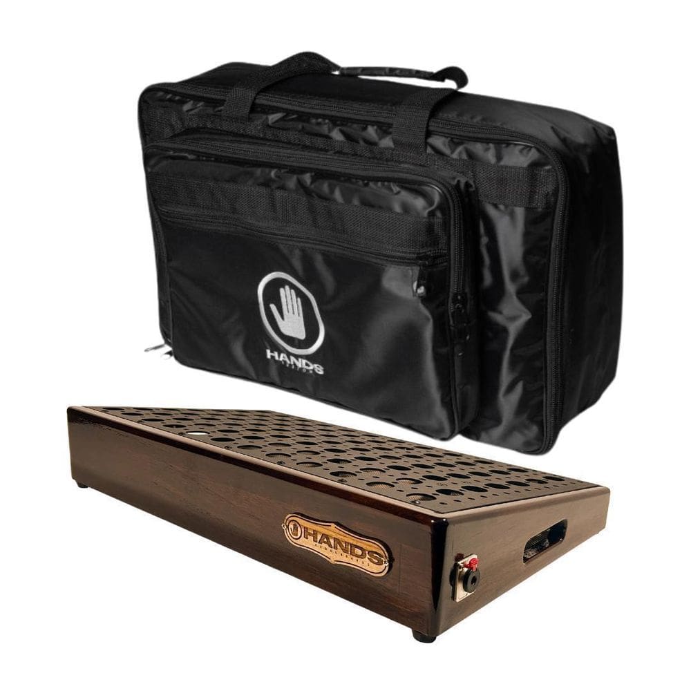 Pedalboard Supreme Hands Custom 50X30 Com Softbag Imbuia