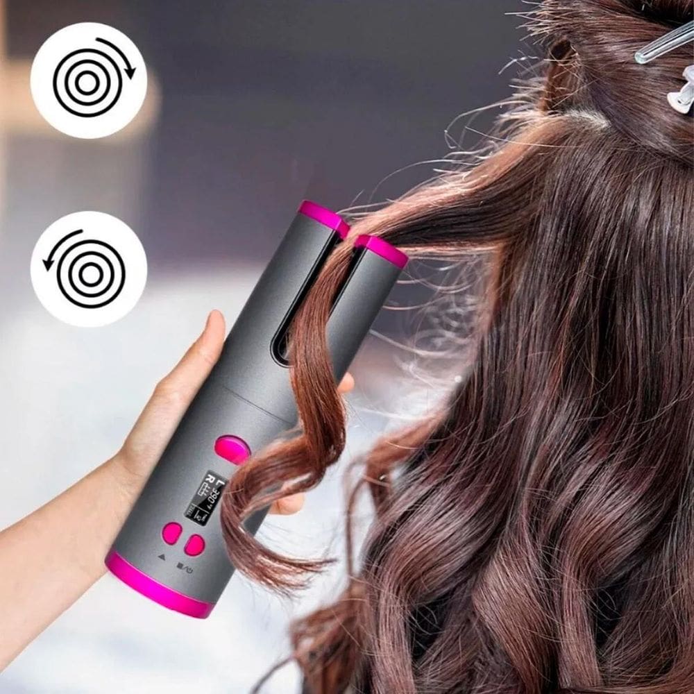 Modelador De Cachos Recarregável Ideal Para Ondas