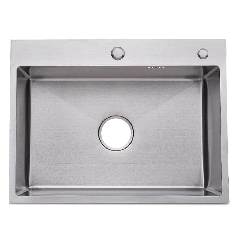 Cuba Para Cozinha Aço Inox Retangular 60 Cm - Escovado