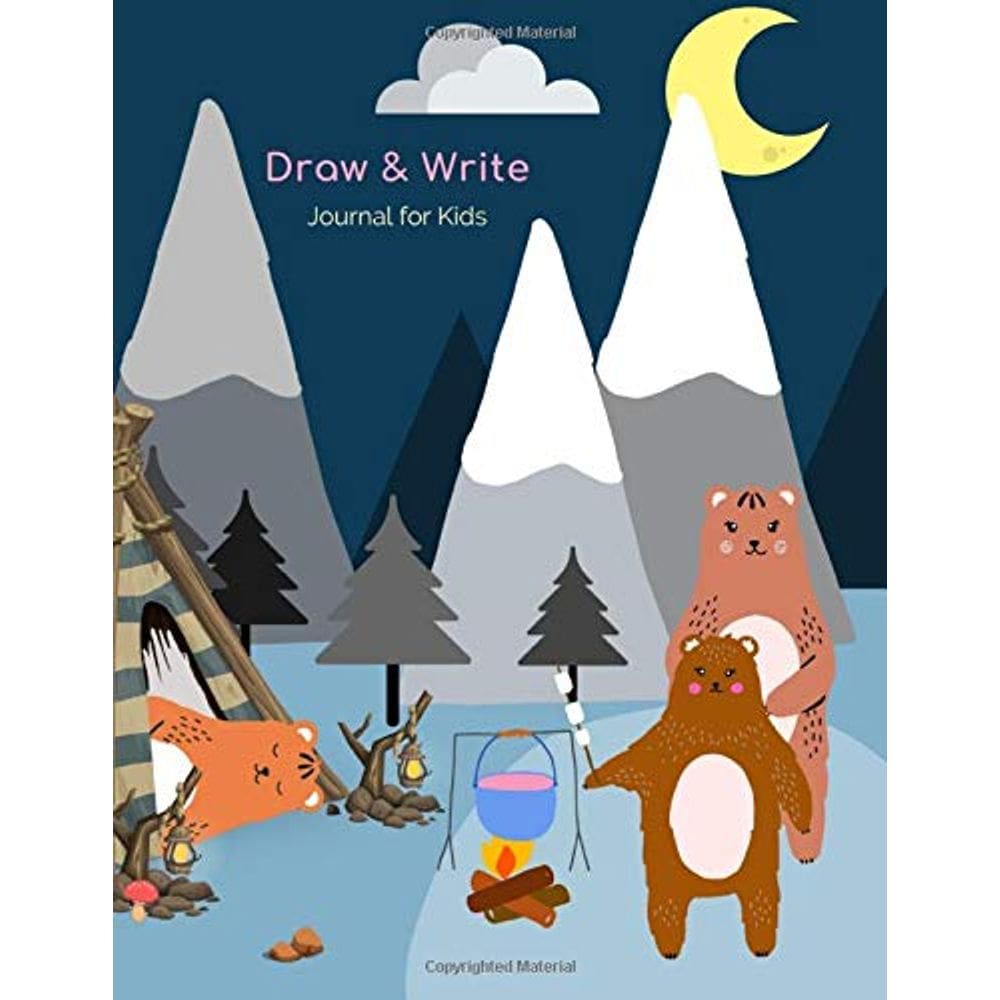 Caderno de composição primária Draw and Write Journal Genérica