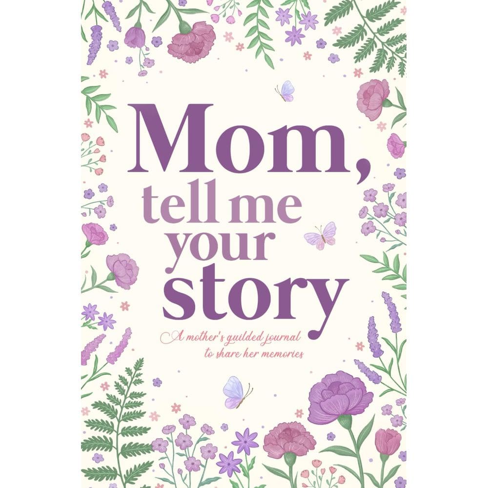 Revista guiada Genérica Mom, conte-me sua história para compartilhar memórias