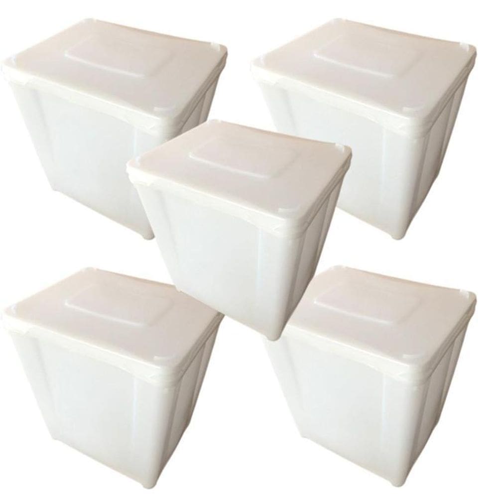 Pote De Sorveteria 10L - Kit 05 Peças