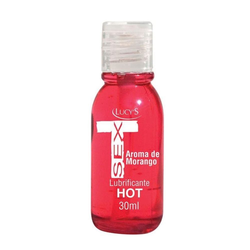 Lubrificante Hot Sext Aroma Morango Aquece