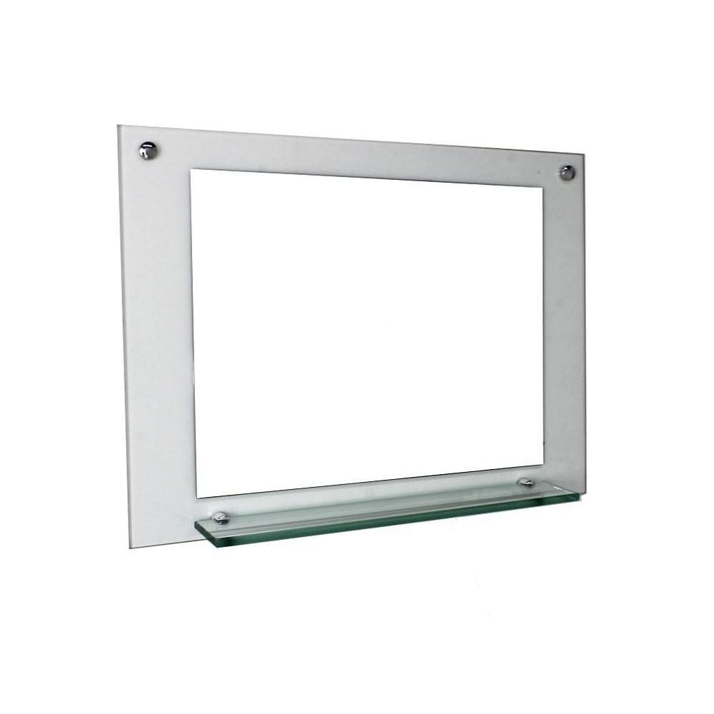 Espelho Para Banheiro Com Prateleira 70Cm Incolor