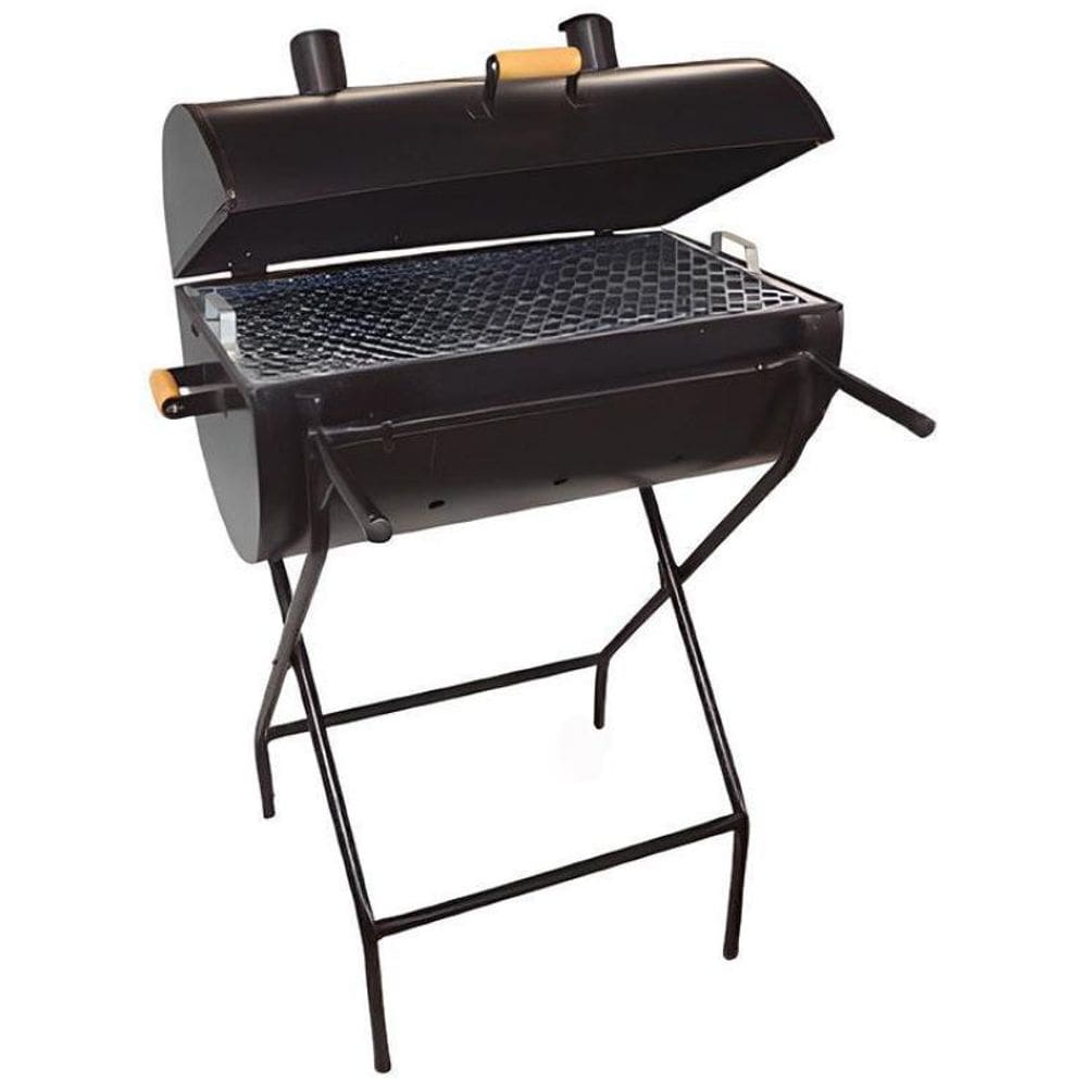 Churrasqueira Bafo Grill Extra Grande Com Suporte Bbq Dragão