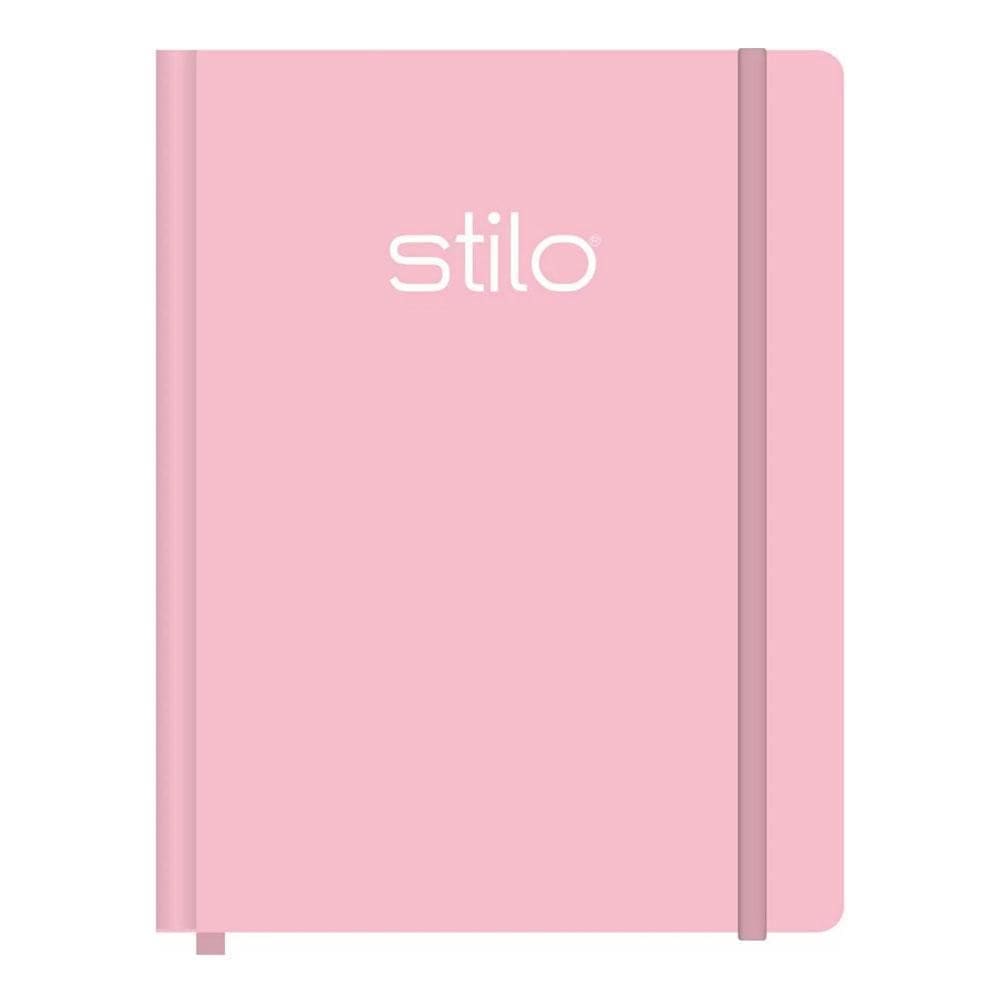 Caderneta De Anotação G 80Fls Rosa Pastel Stilo Jandaia