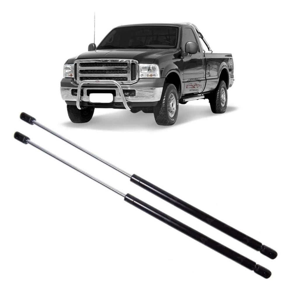 Par Amortecedor Capo Ford F250 F350 F4000 1999 A 2015 Novo