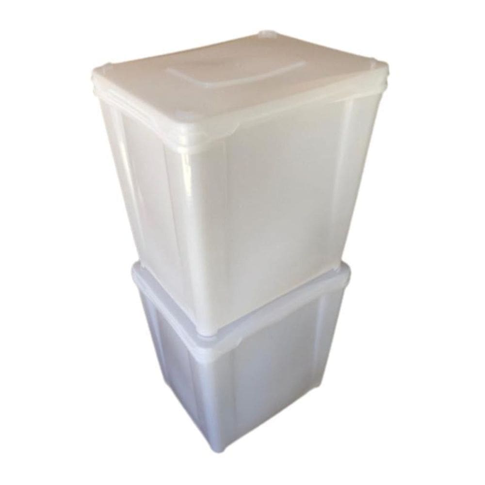 Potes Para Guardar Alimentos No Freezer - Kit 02 Peças