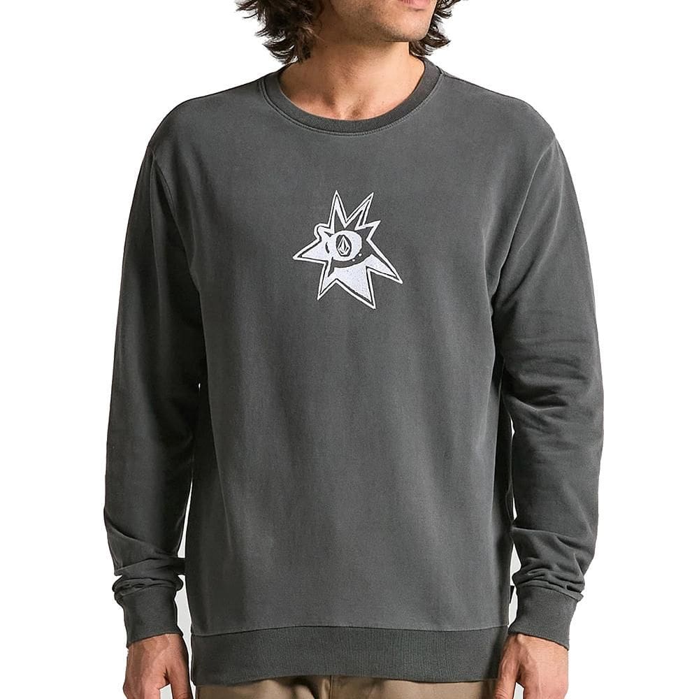 Moletom Volcom Careca Ent WT25 Masculino Preto