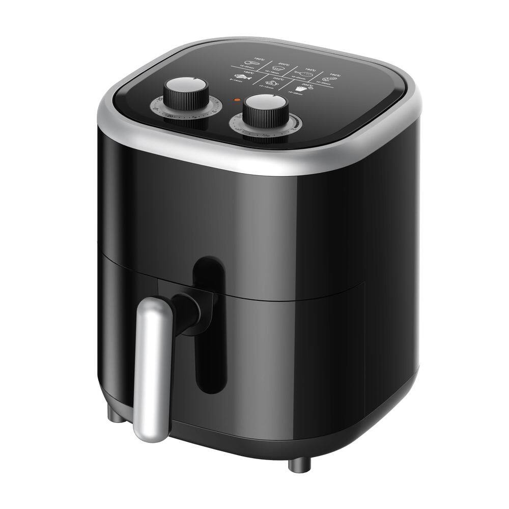 Air Fryer 3,5L 1200W 220V Preta Kaza+ Fritadeira Sem Óleo