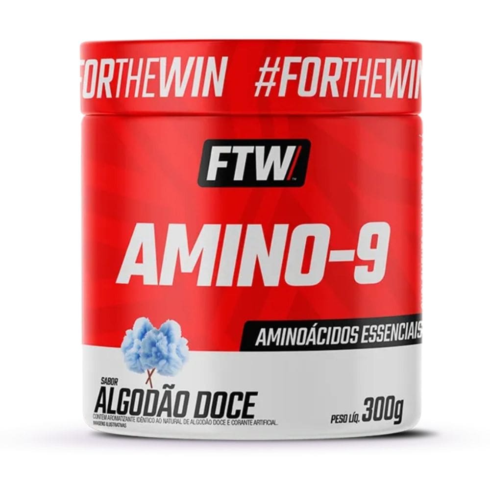 Amino 9 aminoácidos essenciais (300g) FTW