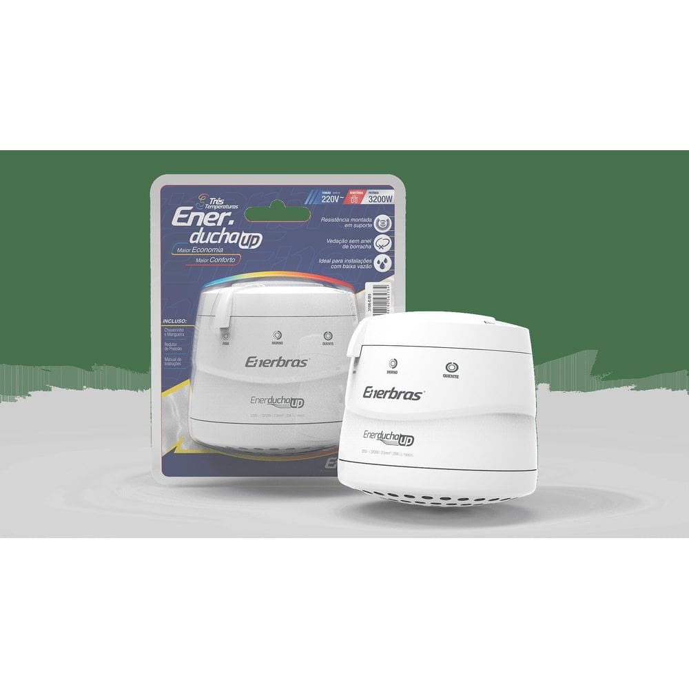 Chuveiro Enerducha Up 3T 3200W 220V Branco