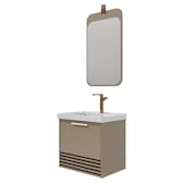 Armário Paraty Cappuccino MGM Móveis 60cm