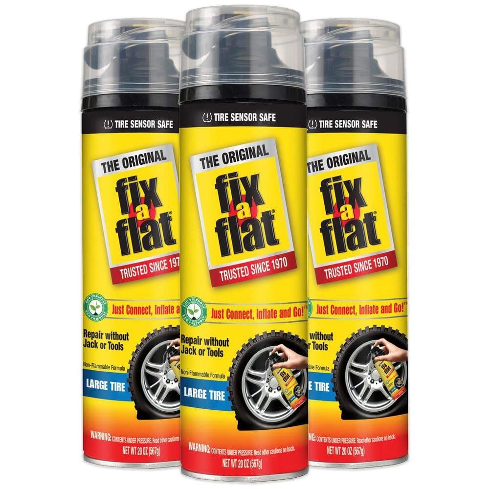 Aerossol inflador de pneus Fix-A-Flat S430 com mangueira para pneus grandes