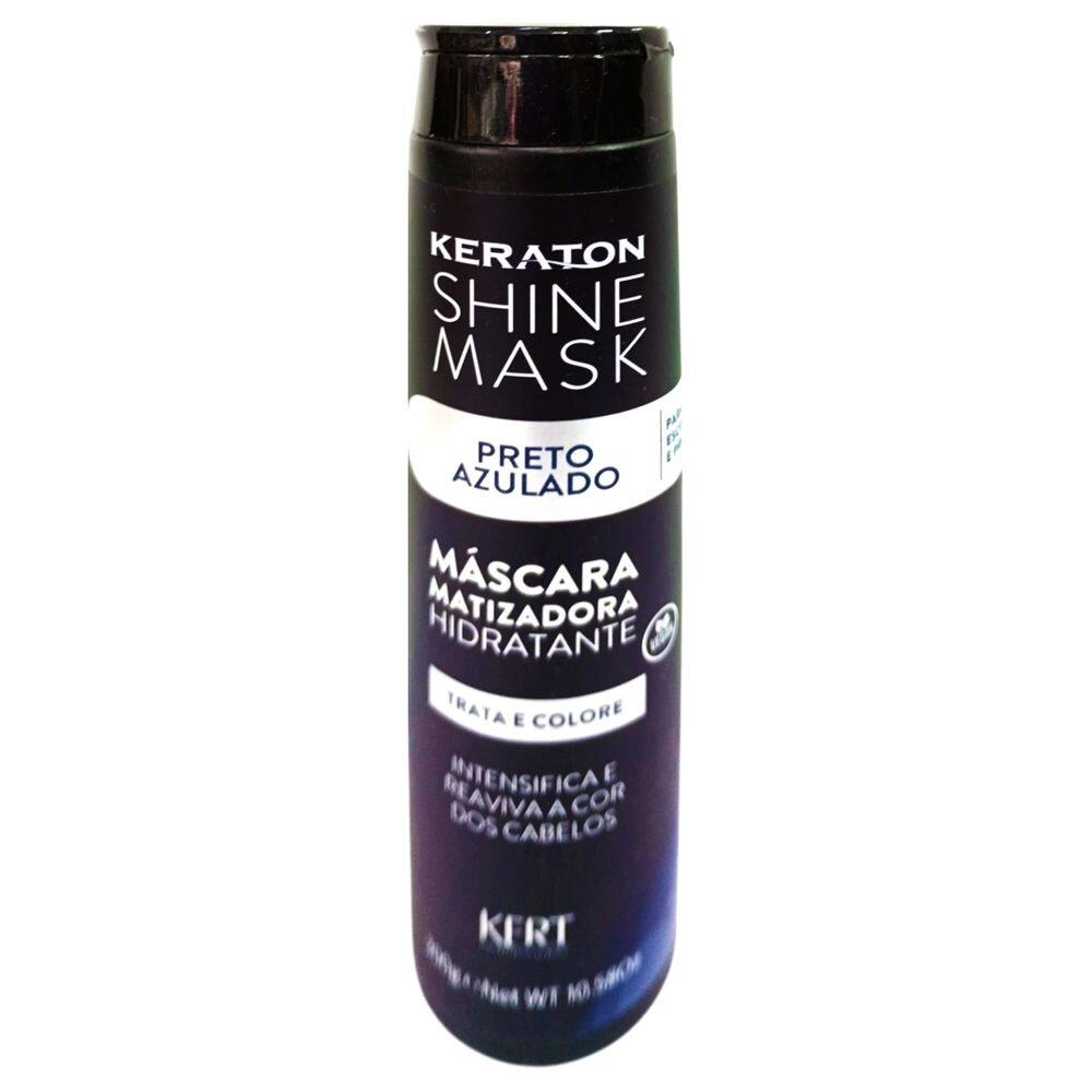 Keraton Mascara Matizadora Preto Azulado 300G
