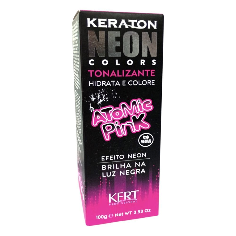 Keraton Hard/Neon Tonalizante Atomic Pink 100G