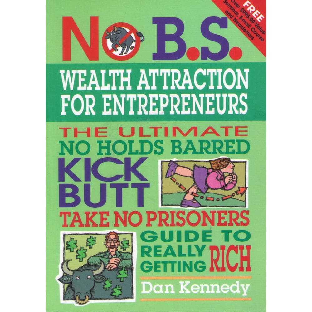 Livro Sobre B.S. Atração de riqueza para empreendedores, da Entrepreneur Press