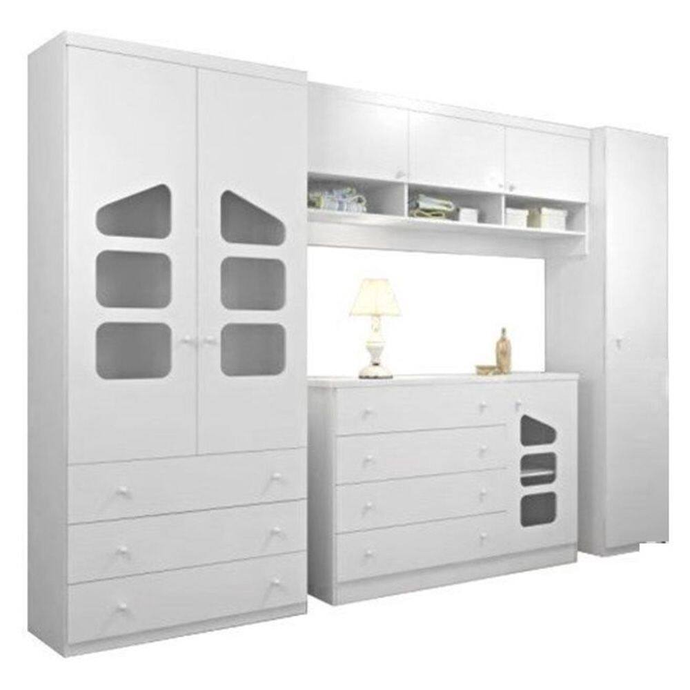 Quarto Infantil Completo Eloisa Branco