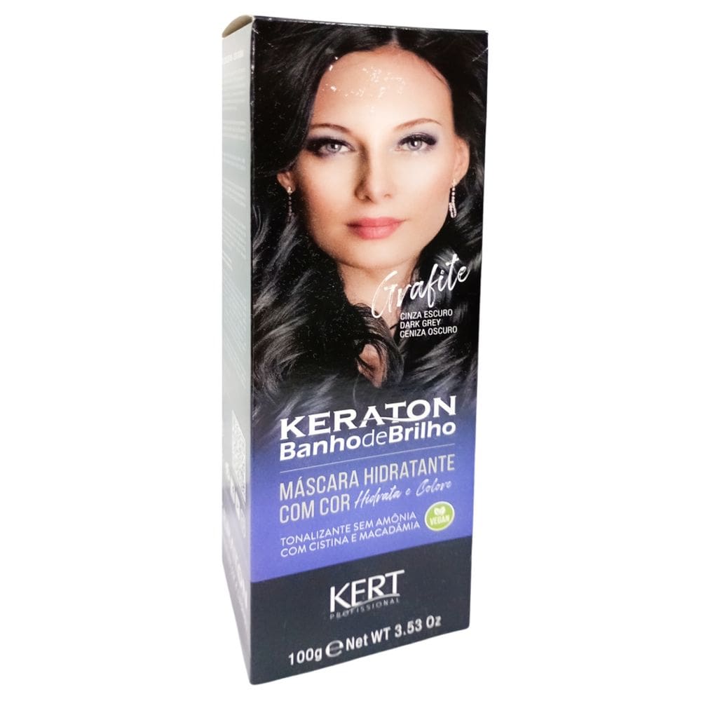 Keraton Banho De Brilho Grafite 100G