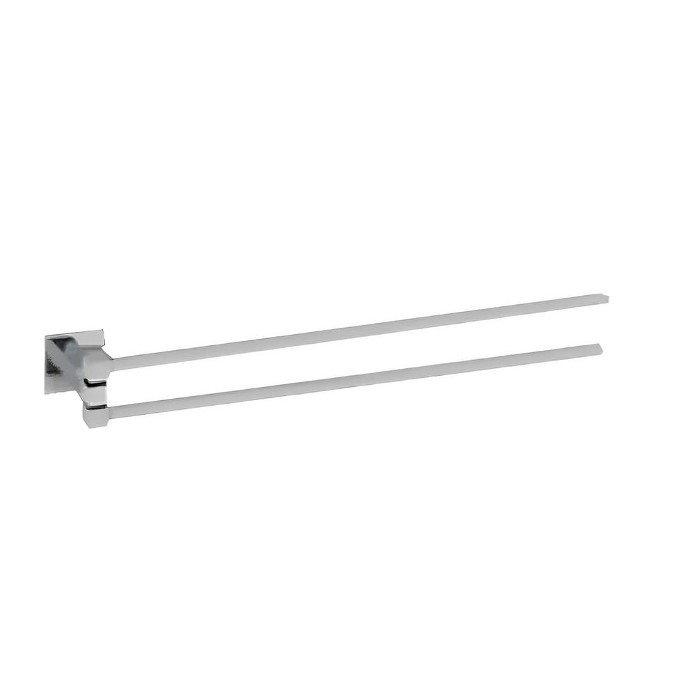 Suporte Porta Toalhas Articulado 45cm Quadrado Cromado Retro