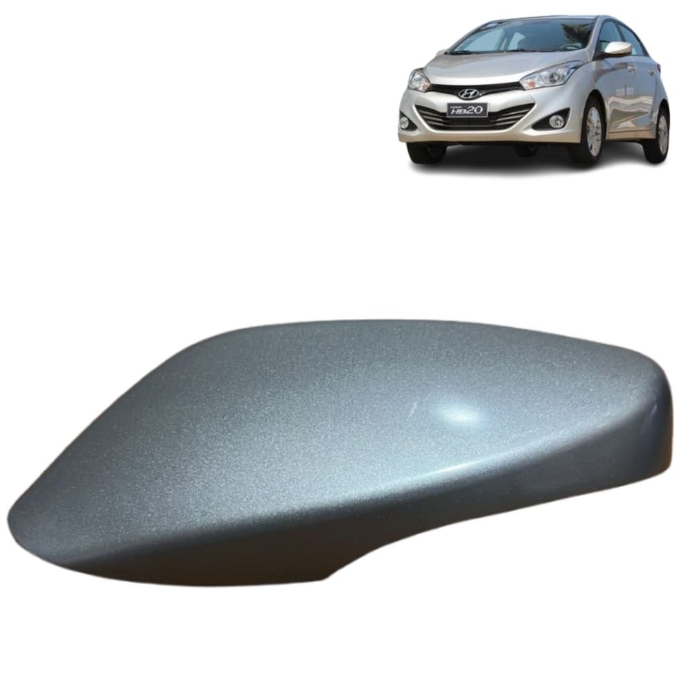 Capa Retrovisor Hb20 2012 A 2019 Com Furo Brisk Esquerdo
