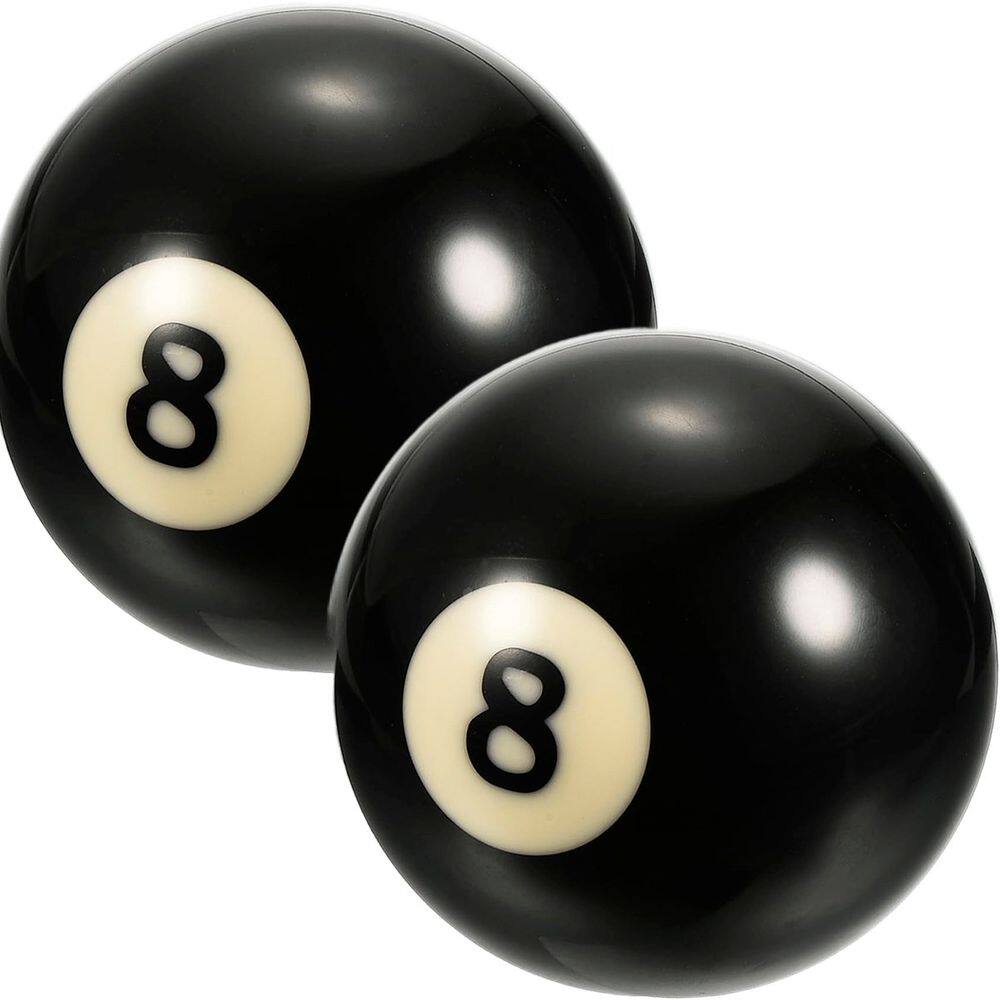 Kit 4 Bolas 8 Preta Numerada Sinuca Bilhar Profissional 52mm
