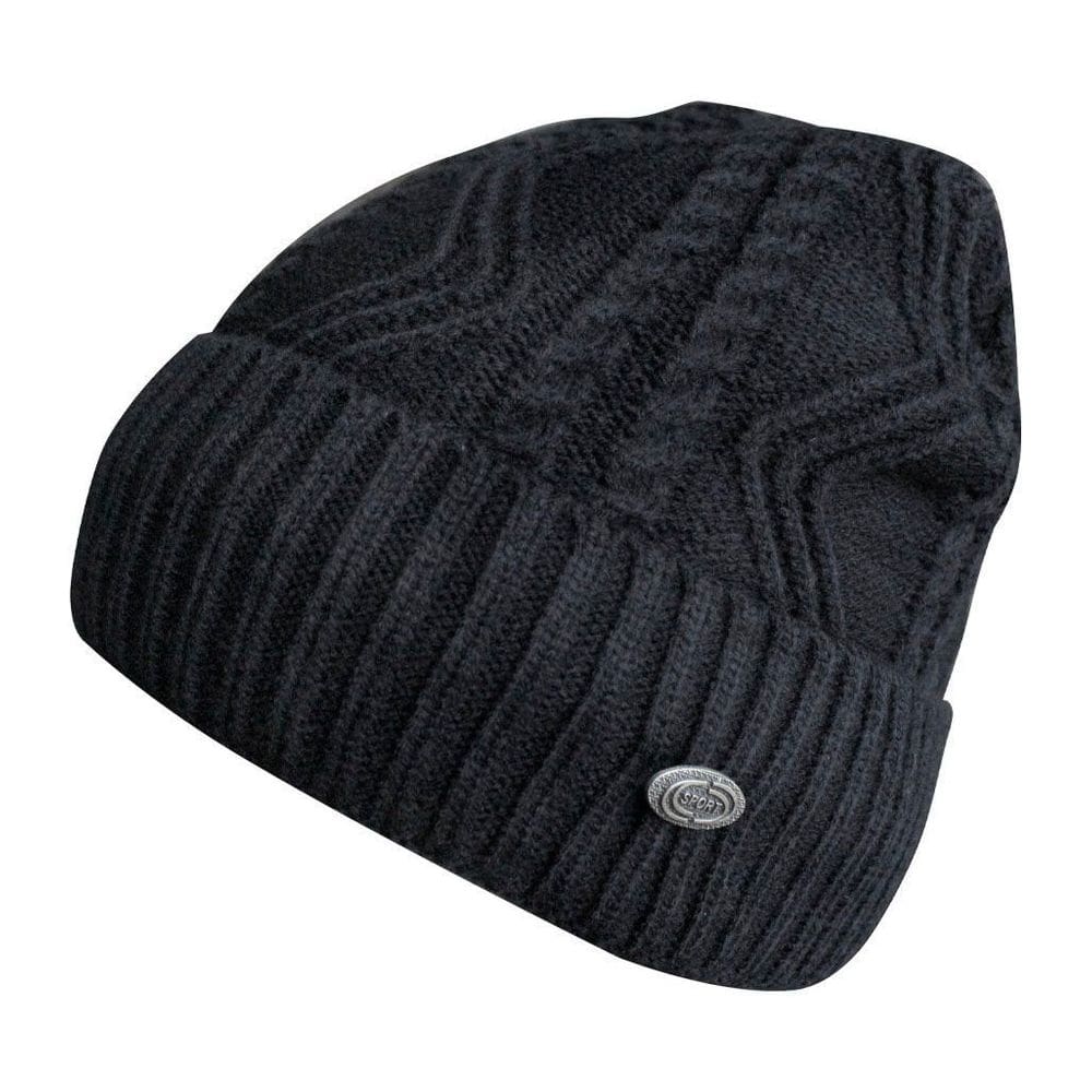 Touca Gorro Adulto Peluciada Preta Tamanho Único