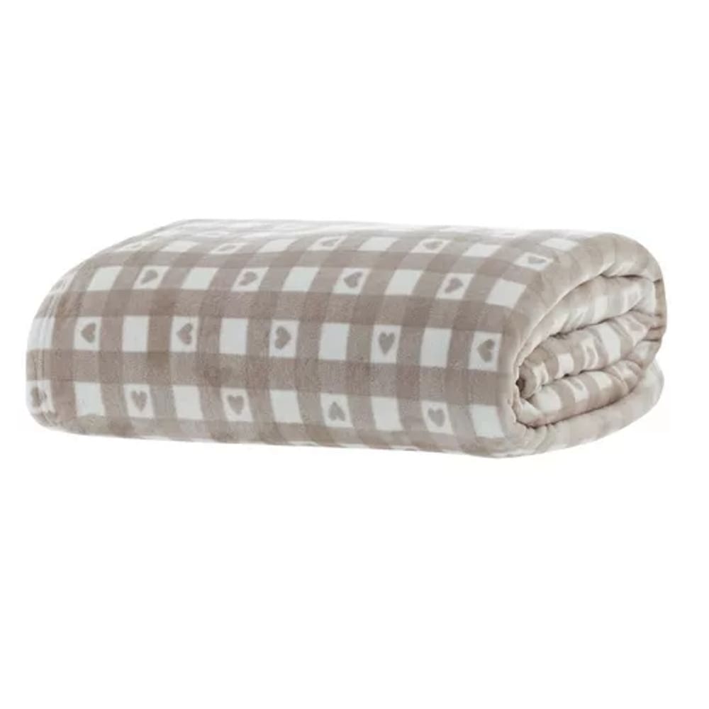 Cobertor Blanket Estampado Toque De Seda - Casal - Paixão