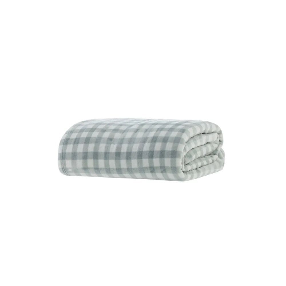 Cobertor Blanket Estampado Toque De Seda - King - Vichy