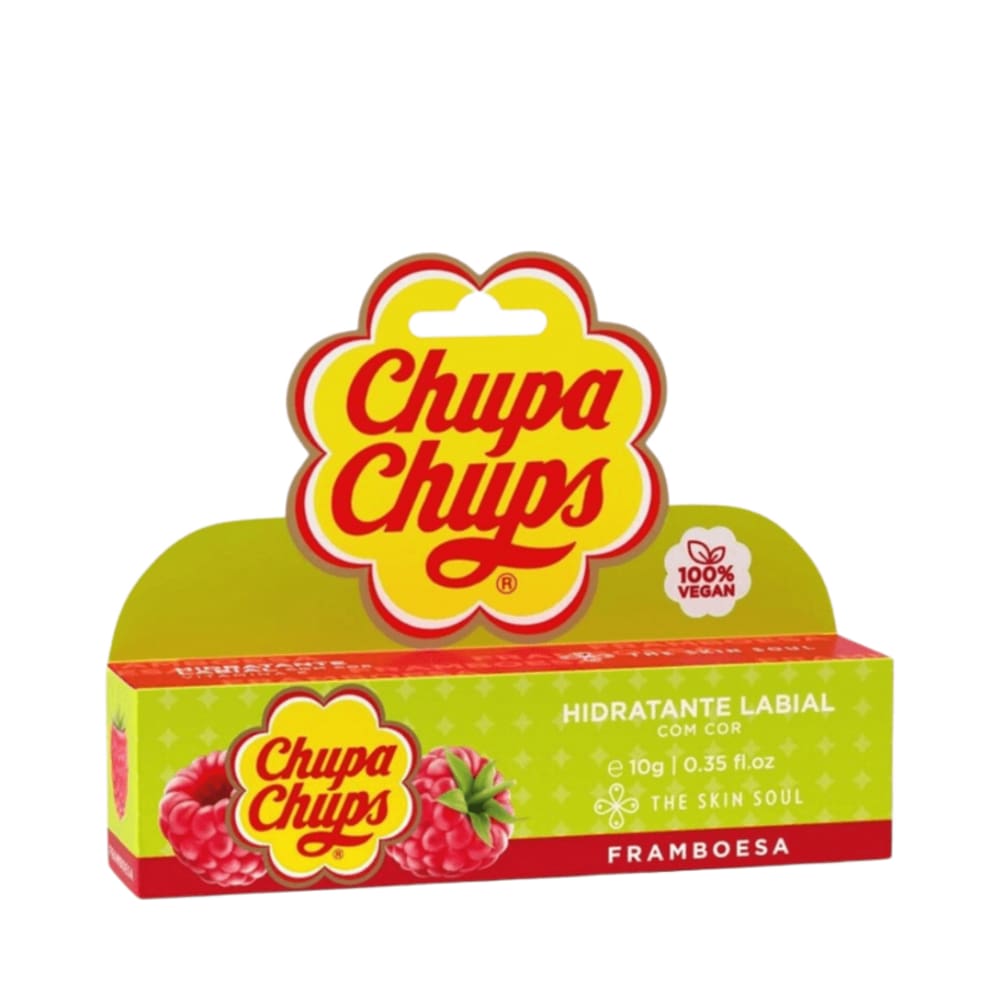 Hidratante Labial Chupa Chups Framboesa - The Skin Soul