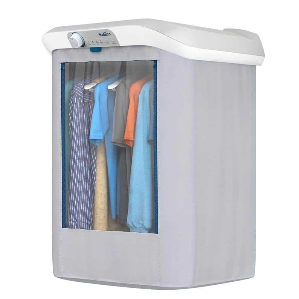 Secadora de Roupas de Parede 10kg Latina SR555 com Aquecedor de Ambiente 1500W Branco 127V