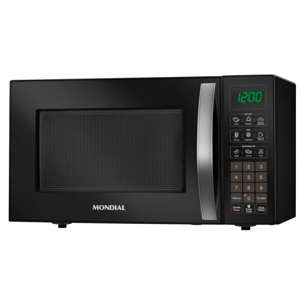 Micro-Ondas Mondial Preto 34L 1400W 220v MO-02-34-B
