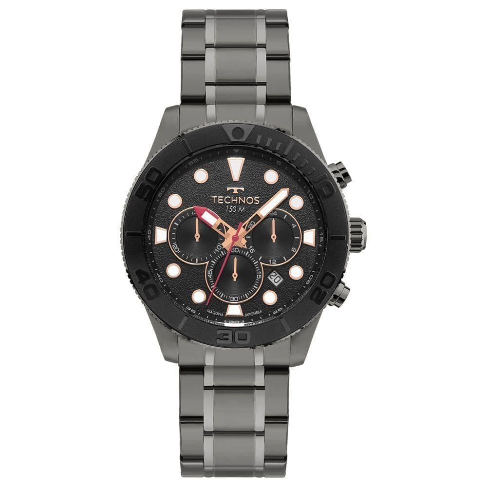 Relógio Technos Masculino Acqua Grafite - Js25bci/1f