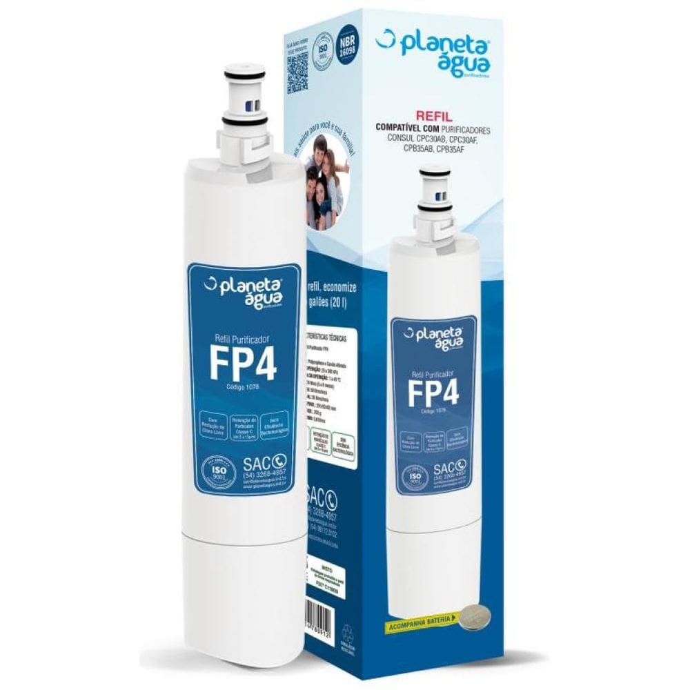 Refil Filtro Purificador Fp4 Compatível Consul Cpc30Ab
