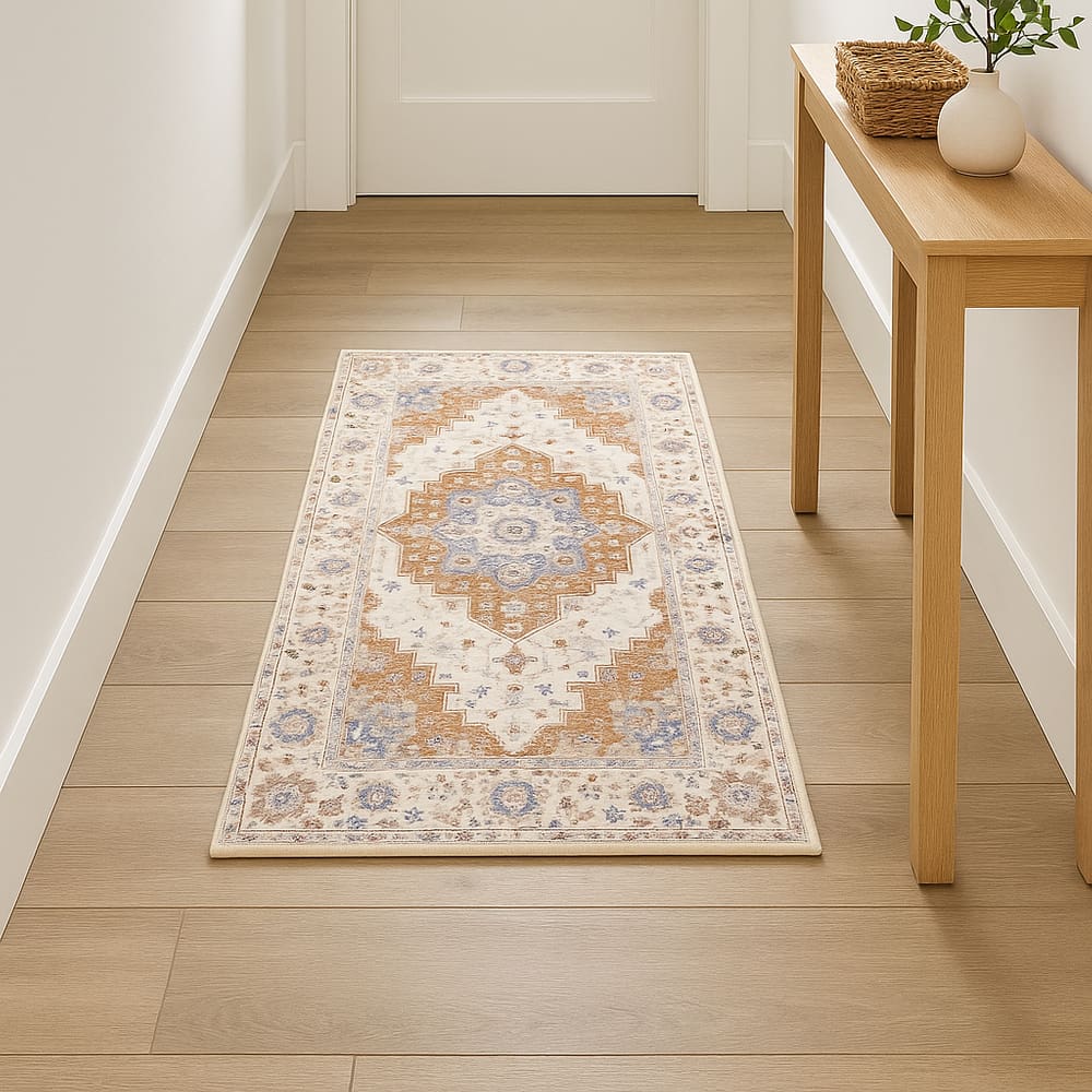 Tapete Vinci Pelo Baixo Antialérgico Impermeável 50x120cm Jolitex - Florença