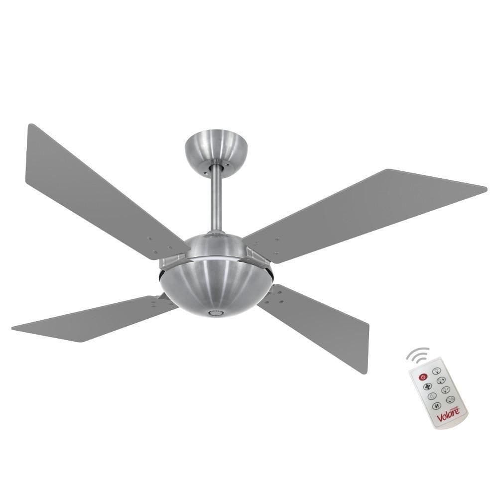 Ventilador Volare Tech Off Titanio 220v E Controle Remoto