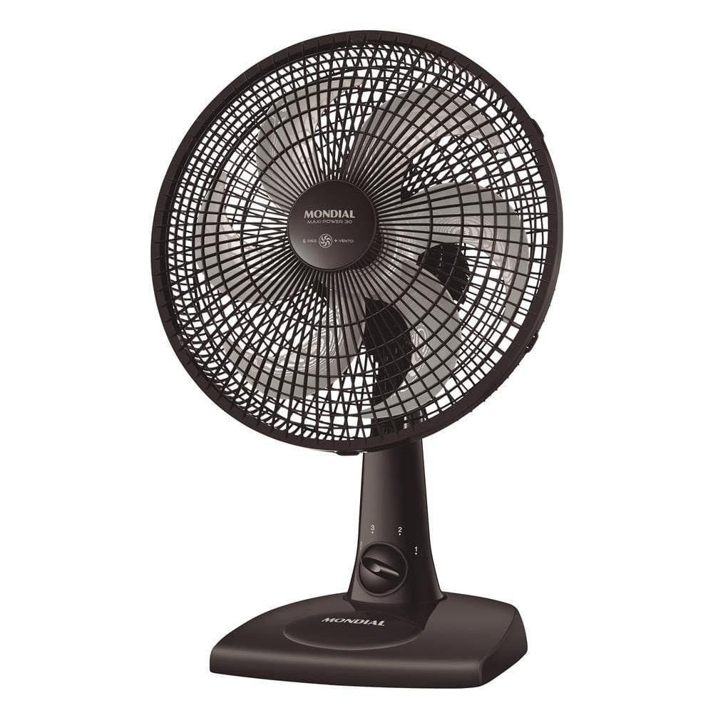 Ventilador De Mesa Mondial 30cm 50w Preto 220V