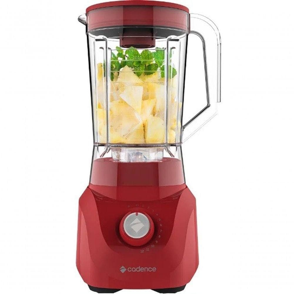 Liquidificador Cadence Robot Ultra Turbo 1000w Com Filtro Vermelho 220V