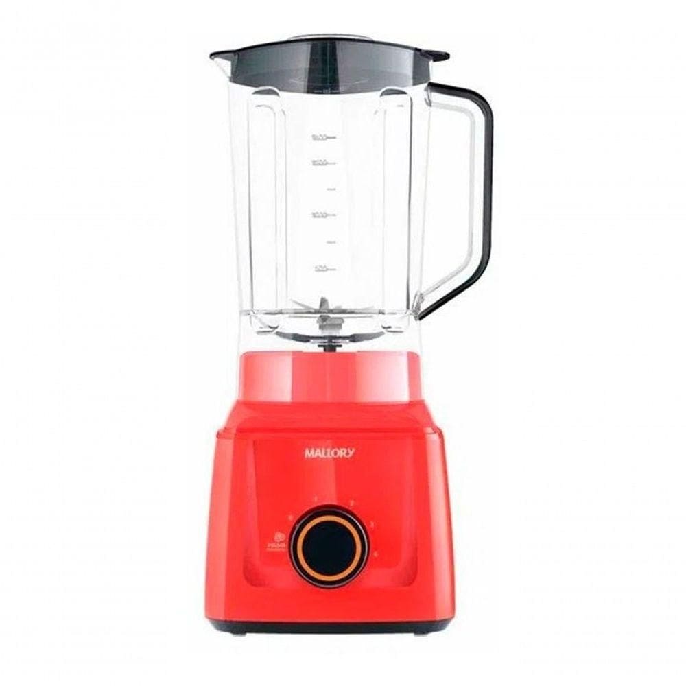 Liquidificador Ultra Turbo Mallory 900w 4 Velocidades Vermelho 110V