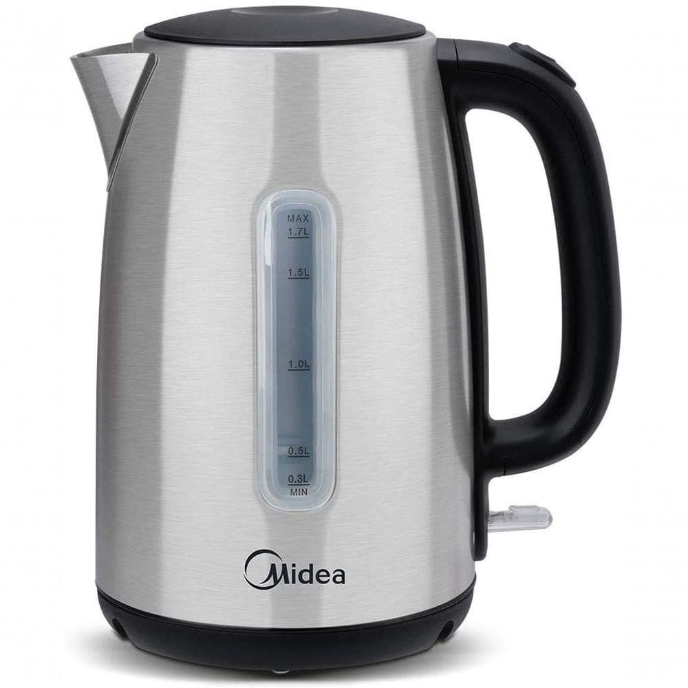 Chaleira Eletrica Midea Inox Lux Cook 1,7l Com Desligamento Automatico 110V
