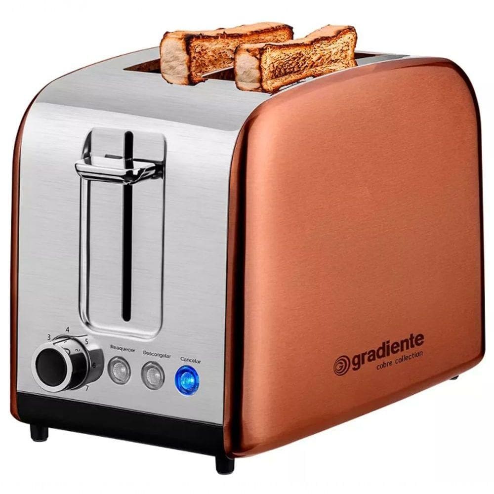 Torradeira Gradiente Luxx Golden Dupla Chapa 850w 110V