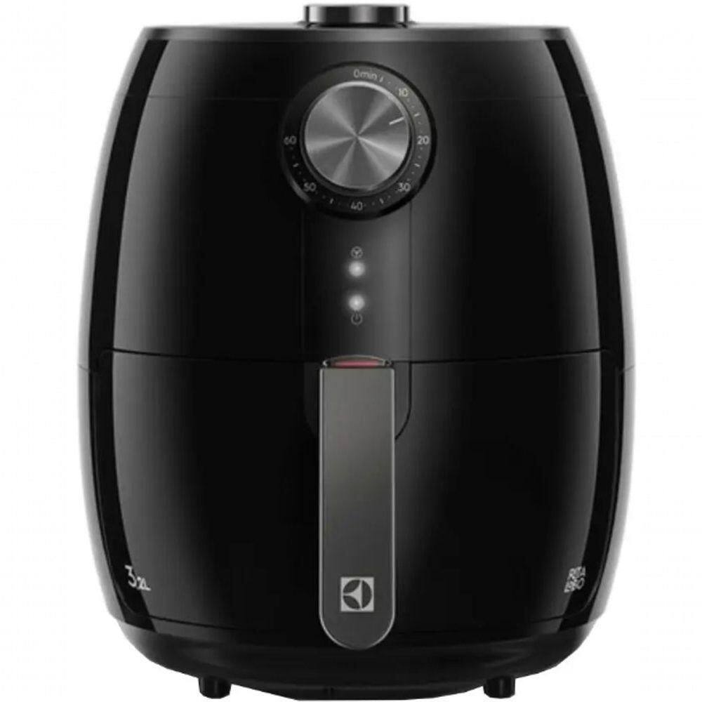 Air Fryer Fritadeira Eletrica 1400w Electrolux Timer Preta 220V