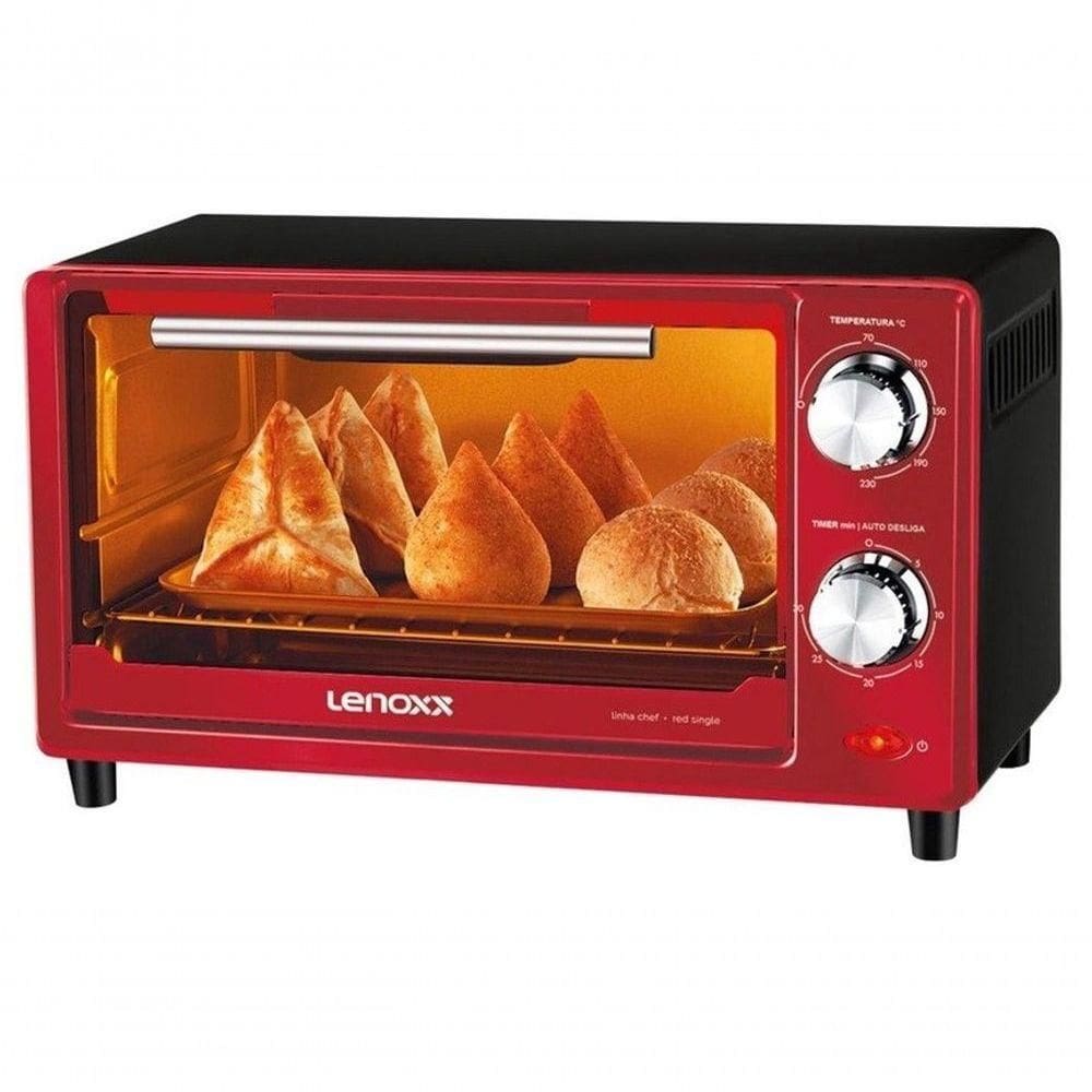 Forno Eletrico De Bancada Lenoxx 9l Red Lux 650w 220V