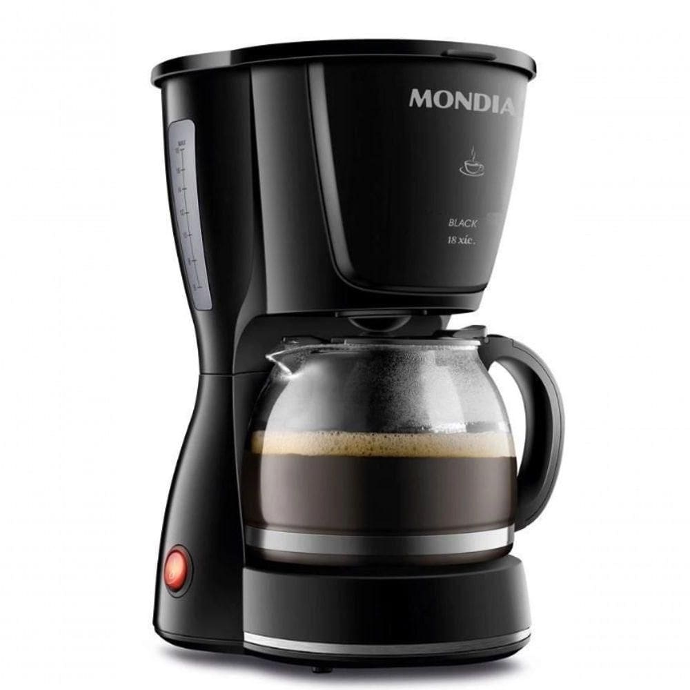 Cafeteira Eletrica 18 Xicaras 550w Mondial Luxx Black 220V